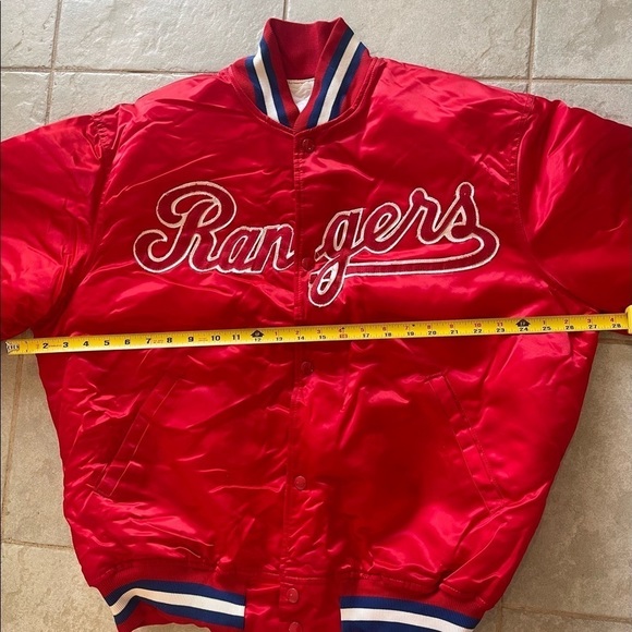 MLB Texas Rangers vintage Starter jacket retro 90s 80s XL Correa Seagar Seager - Picture 11 of 13